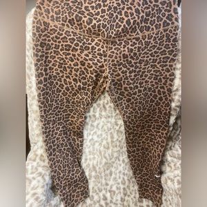 SOLD ON OTHER SITE Nike leopard glitter leggings